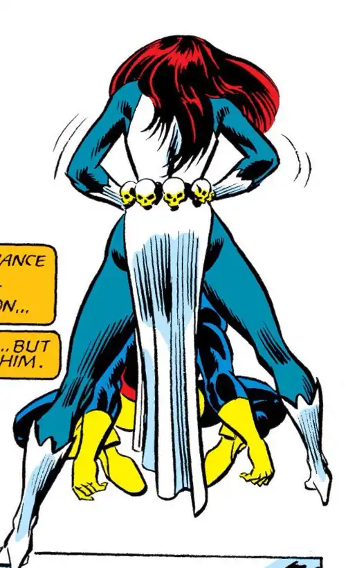 A very suggestive X-Men panel