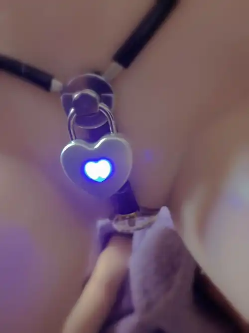 I was locked in a chastity belt controlled by my mobile phone for a month