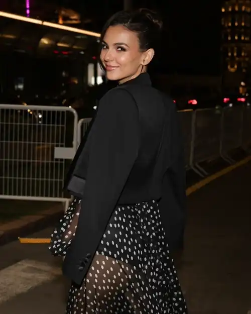 Slight Peek of her ass