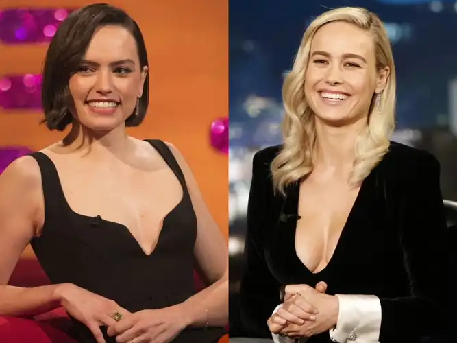 Imagine watching Daisy Ridley and Brie fuck each other in the ass with strapons!