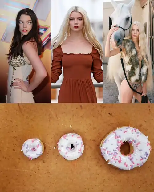 Anya's "evolution" in her Hollywood career