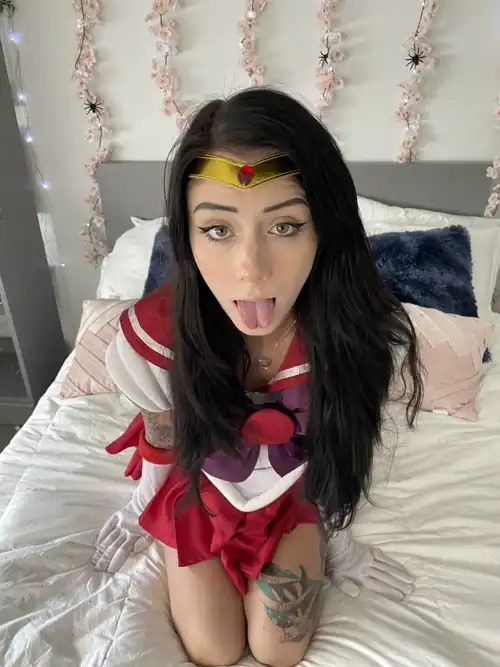 Sailor Mars needs a big messy load!