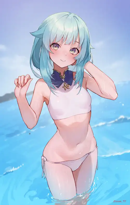 Adorable beach girl (sooon) [Original]