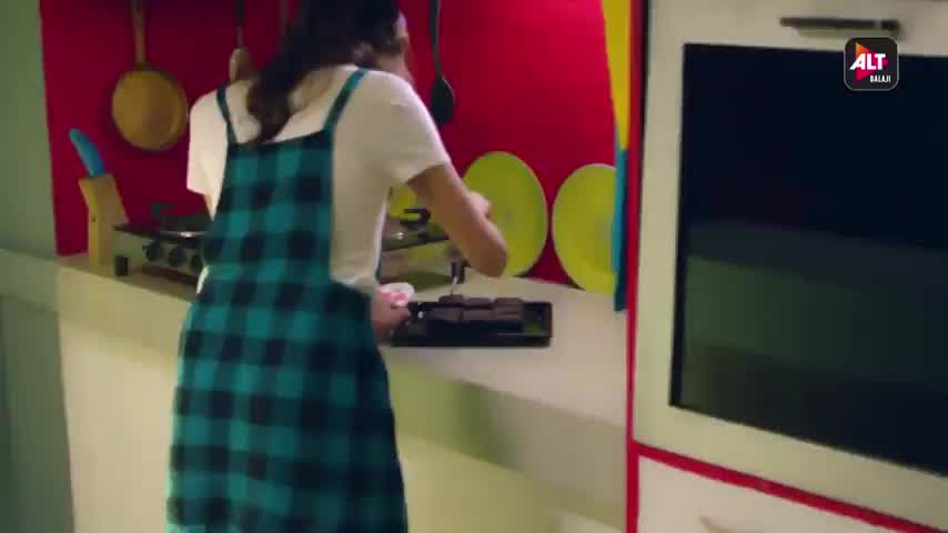 Madhussneha Upadhyay: Scene from 'Bekaaboo' web series. Who the hell cares about cake, everyone would just go for her brownies! 🥵