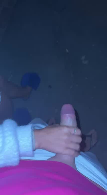 I love having my dick in my hand in public