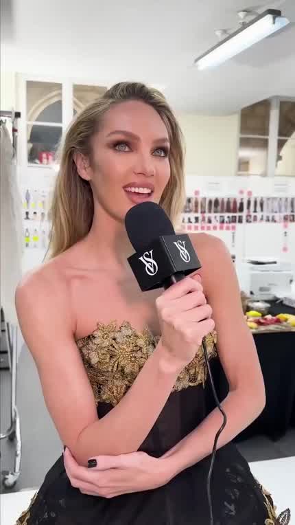 Candice Swanepoel for VS IG Reel