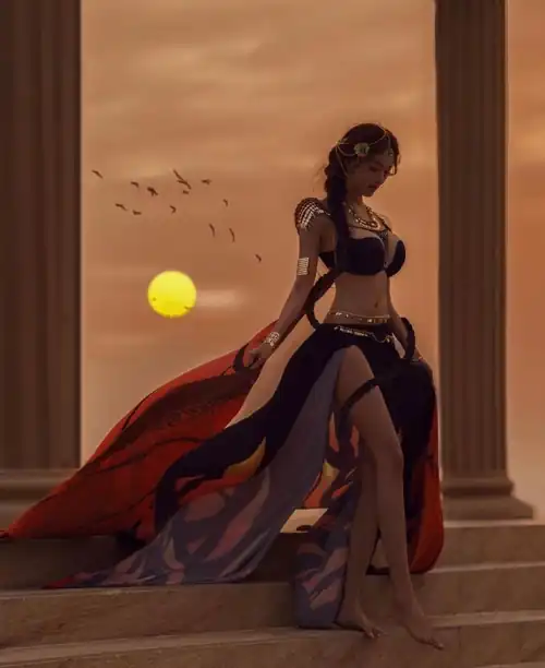 Your warriors brought you a new presence from the east. She is all yours.