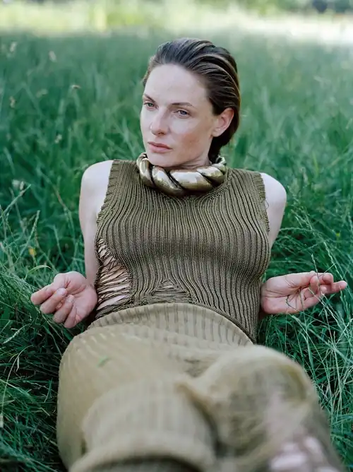 Rebecca Ferguson, photographed by Josefine Seifert, Crash Magazine