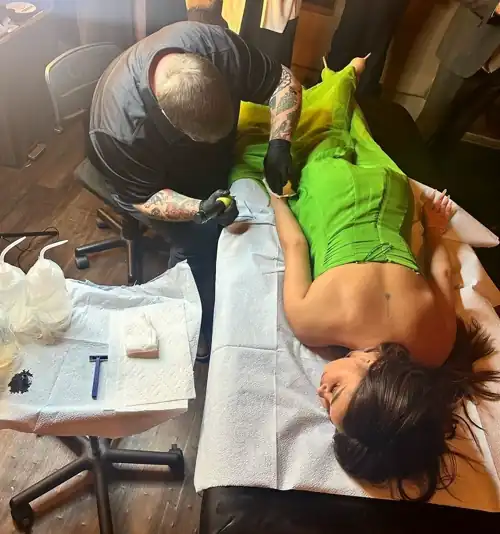 Getting a new tattoo IG September 2023