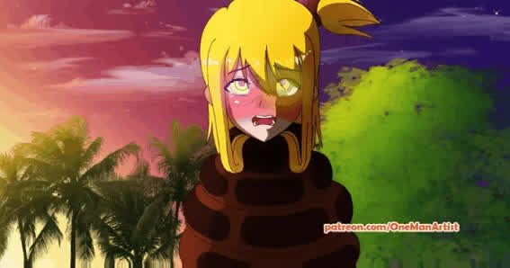 Kaa and girl