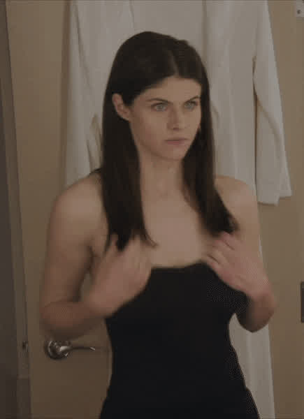 "Come on sweetie remember what the doctor said you have to cum at least 10 times per day or your hyperspermia will get out of control now come here and mommy will let you cum all over her face and tits" Your Mommy Alexandra Daddario Talking About Your Hyperspermia