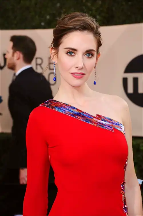 Elegant in red for the SAG Awards (2018)