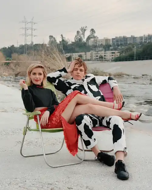 Ross Lynch and Kiernan Shipka photographed by Daria Kobayashi Ritch