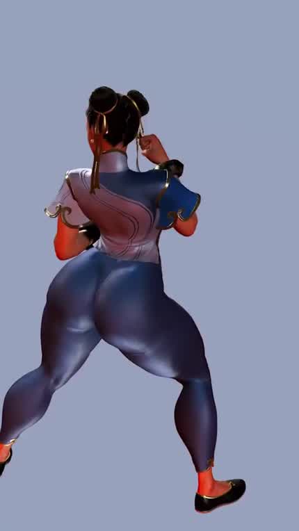 Just simple SF6 Chun Li thickness appreciation 😍. (Cammy swap & stretch emote) 