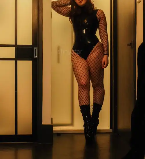 i don't know what's better than latex and fishnets