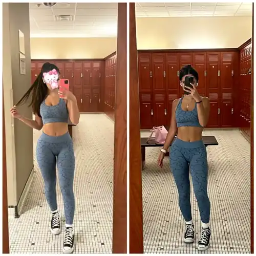 I can never tell a difference until I look at myself side by side