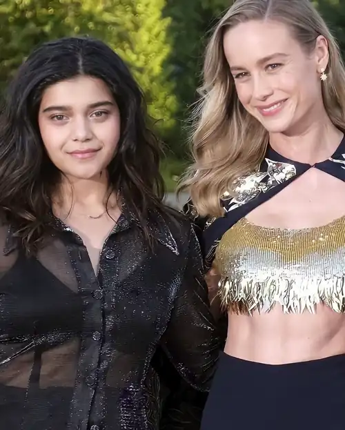 Brie and Iman Vellani