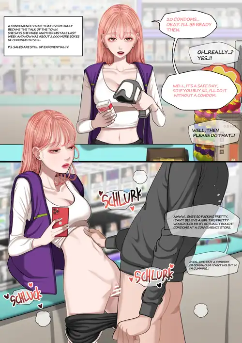 Not even using the condoms