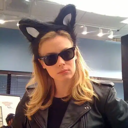 She is one cool cat