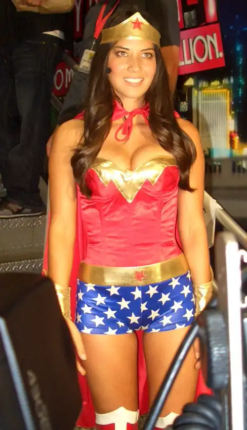 Olivia as Wonder Woman
