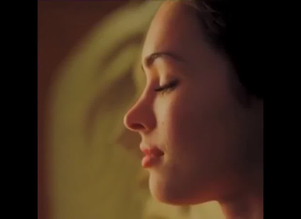 With Megan fox
