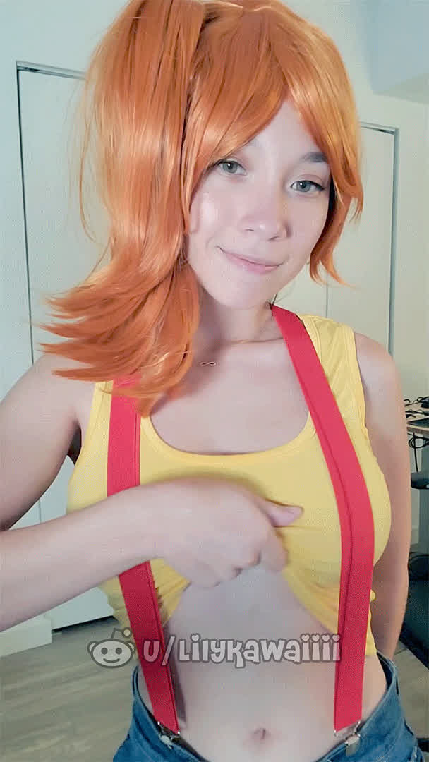 Misty titty reveal [Pokemon] by (LilyKawaiiii)