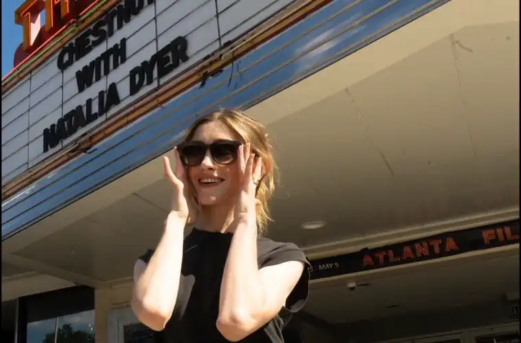 Natalia at a recent screening of 'Chestnut' in Atlanta