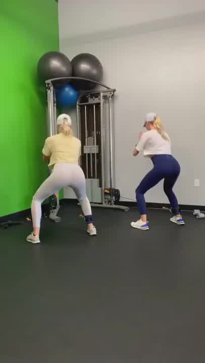Emily and Haley Ferguson Workout