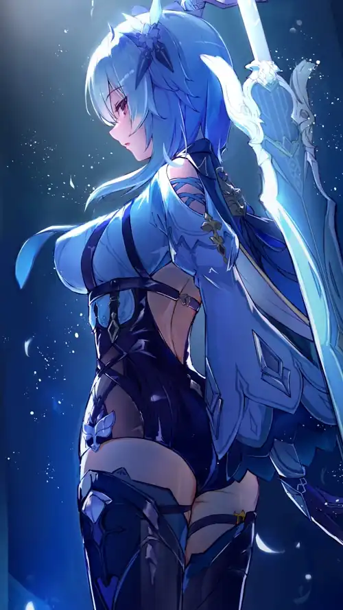 Eula [Genshin] (1898x3375)