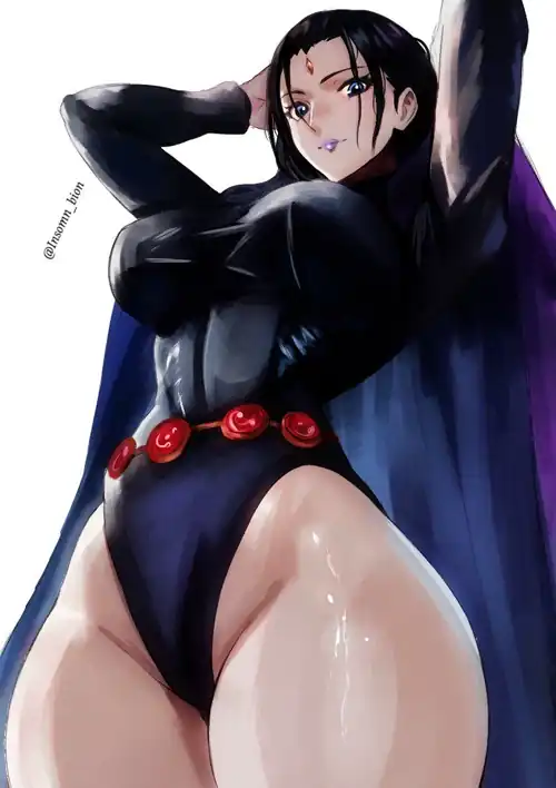 Nico Robin X Raven ニコ・ロビン artwork by (vcais)