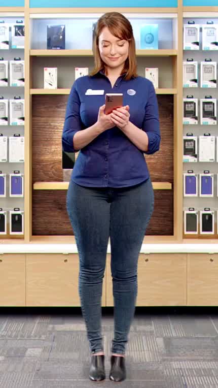 Milana Vayntrub (AT&T Web Advertisements, 2020) - 9:16