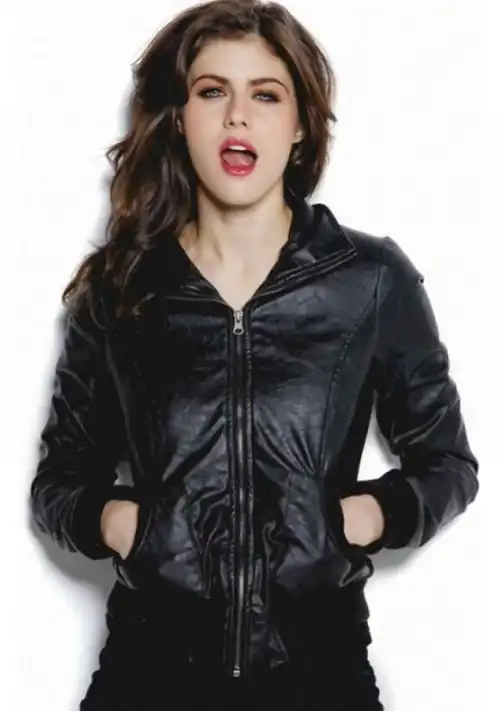 Leather jacket