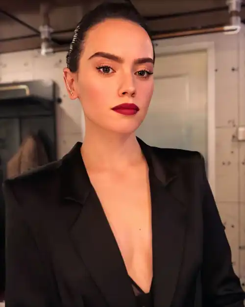Hot black suit