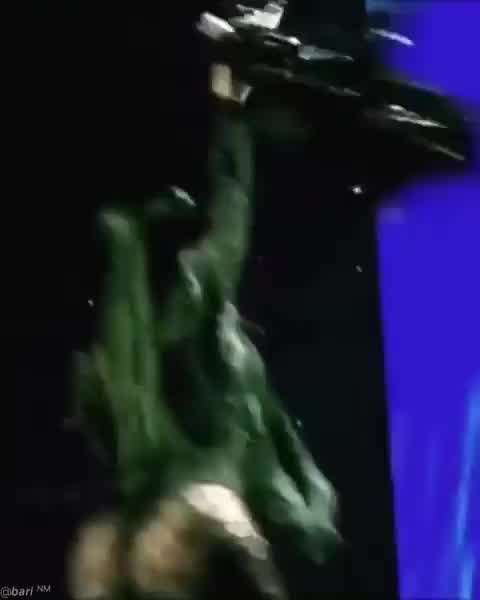 Another Angle Of Nicki Twerking At TidalX1015