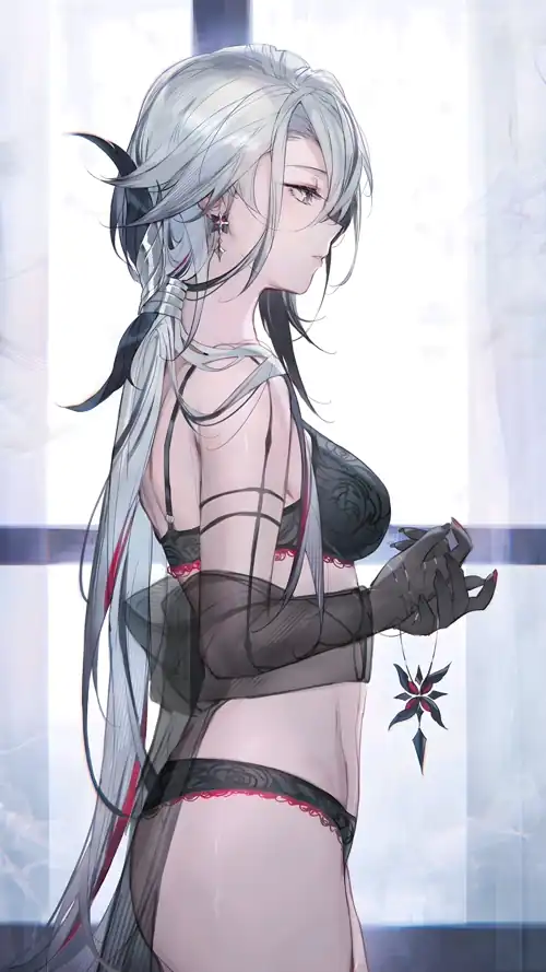 Lingerie Arlecchino [Genshin Impact] (2250x4000)