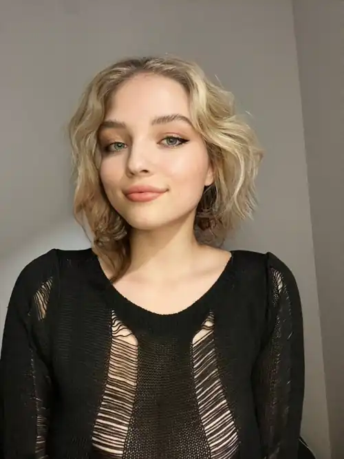 I feel the cutest in my natural blonde hair