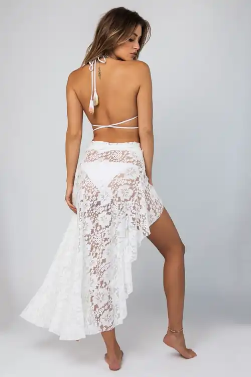 In White