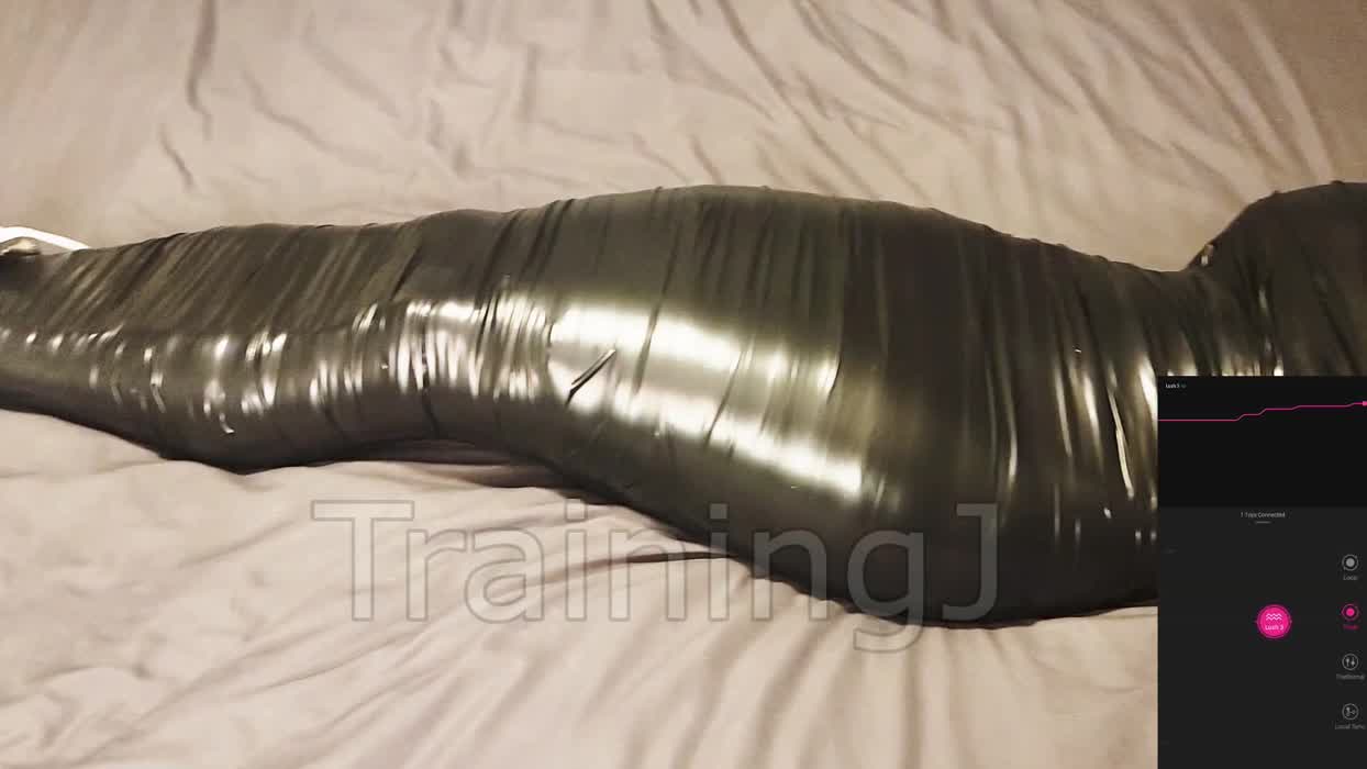 I was wrapped tight and forced to cum