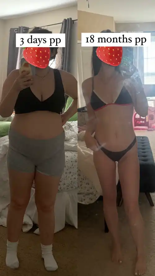 F/27/5’3 174lbs when I gave birth > 118lbs
