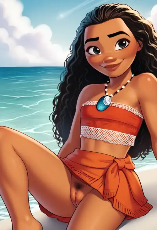 Nice beach air. [Moana] (AI)
