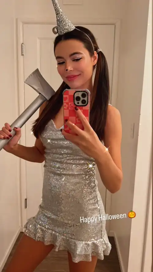 She wins best costume!