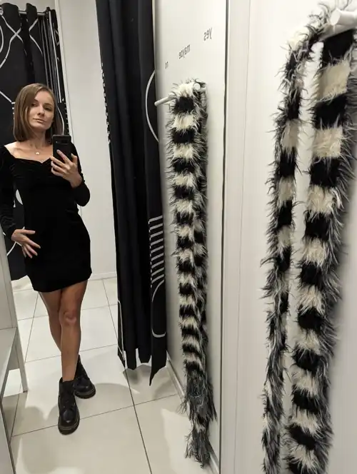 Dressed & sexy I think