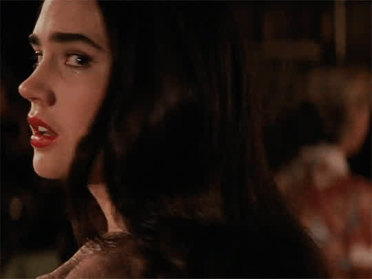 Jennifer Connelly as Jenny Blake in "The Rocketeer" (1991).