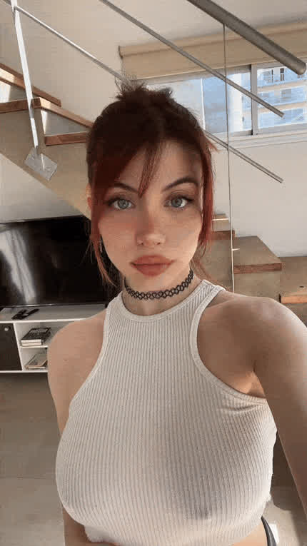 Busty enough to give you a boner?