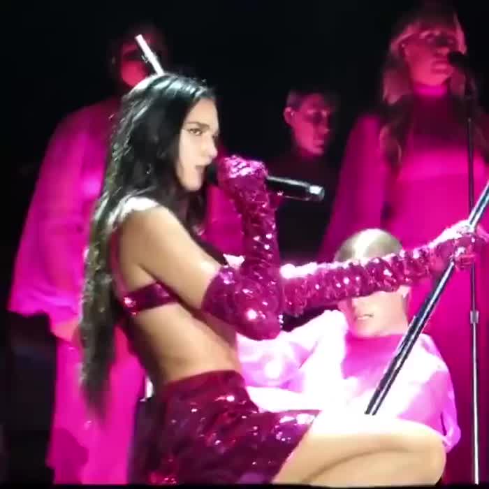 Performing Pretty Please at the Sunny Hill Festival, Kosovo (2022)