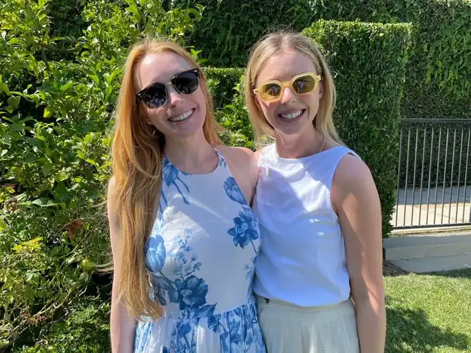 This is her double for parent trap 