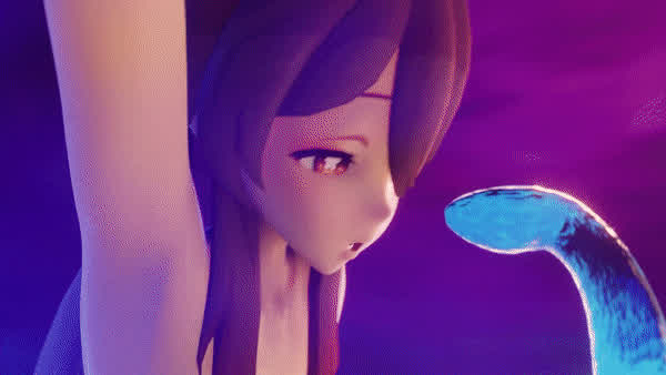 Hu Tao getting all holes filled by slime tentacles. Sauce in comments