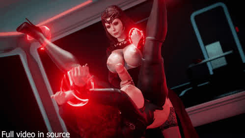 Scarlet witch and black widow private time