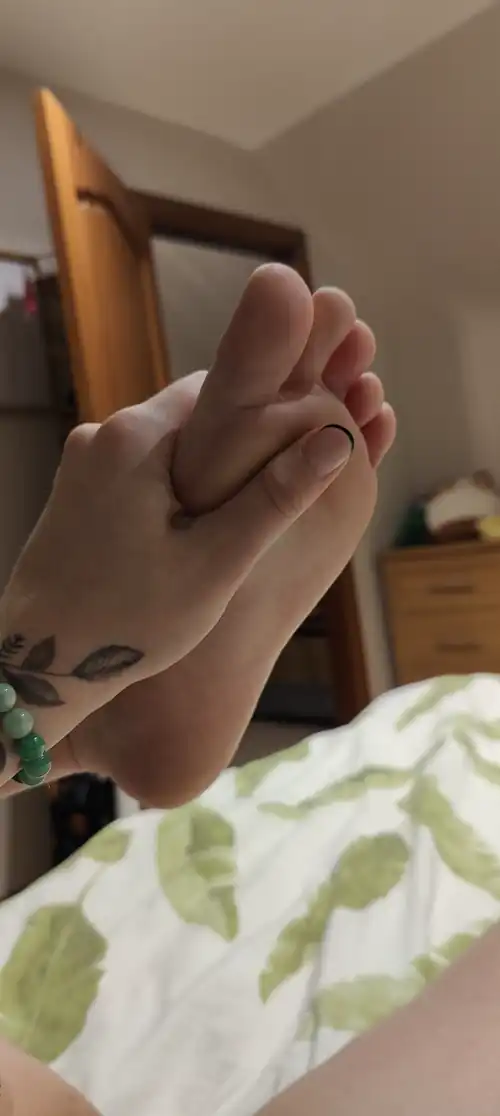 My little feet 🖤 and what would you rate them out of 10?
