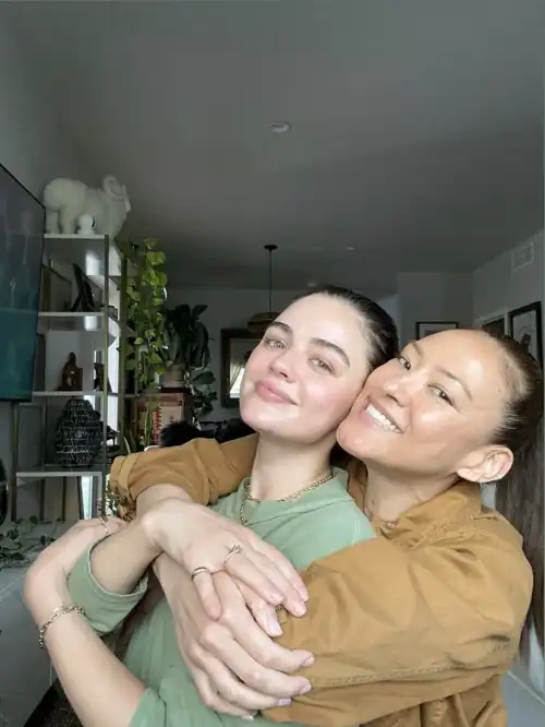 Hugging her friend Sora 4/17/2023